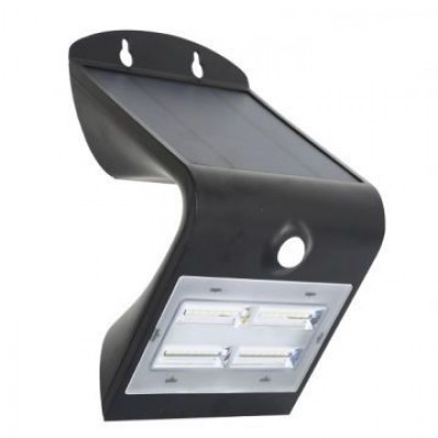 Aplique LED Solar 3,2W, IP65, con detector de movimiento activado 8502N